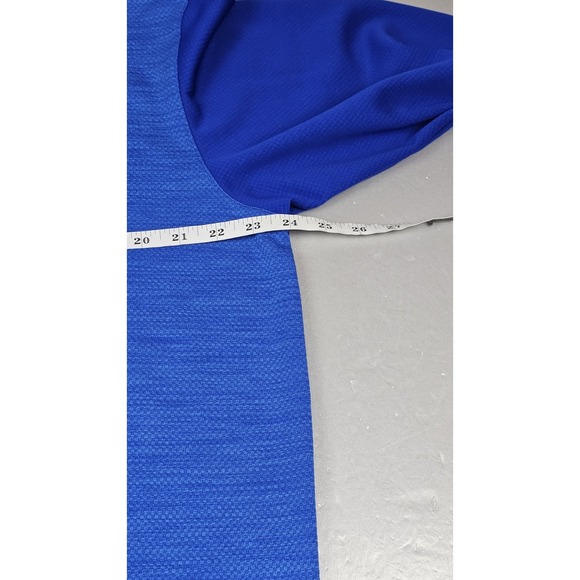 Columbia Philadelphia 76ers Pullover Mens Large Golf Omni-Heat Qt. Zip‎ Blue NBA - Picture 5 of 8